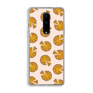 You Had Me At Pizza: OnePlus 8 Transparant Hoesje