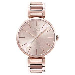 Hugo Boss HB1502418 Dameshorloge Allusion staal rosekleurig 36 mm