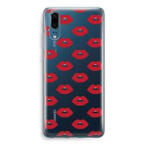 Lips: Huawei P20 Transparant Hoesje