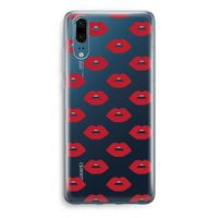 Lips: Huawei P20 Transparant Hoesje