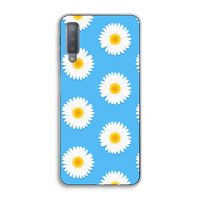Margrietjes: Samsung Galaxy A7 (2018) Transparant Hoesje