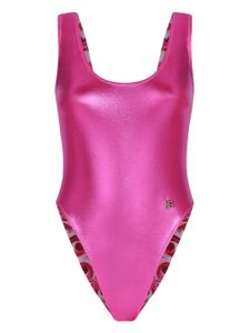 Dolce & Gabbana maillot de bain à effet de brillance - Rose