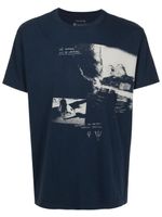 Osklen t-shirt Vintage Twinfins Go Faster en coton - Bleu Osklen t-shirt Vintage Twinfins Go Faster en coton - Bleu