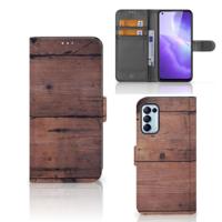 OPPO Find X3 Lite | Book Style Case | Old Wood