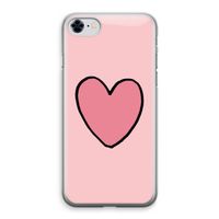Hartje: iPhone 8 Transparant Hoesje Hartje: iPhone 8 Transparant Hoesje
