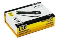 Entac LED zaklamp zoom 5W aluminium + fiets houder