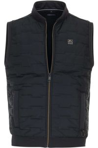 Casa Moda Casual Regular Fit Vest blauw, Effen