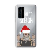 Came To Sleigh: Huawei P40 Transparant Hoesje