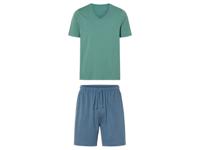 LIVERGY Heren pyjama (L (52/54), Groen/blauw) - thumbnail