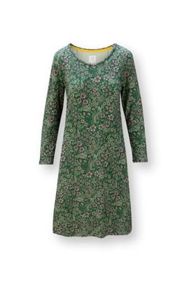 Pip Studio Pip Studio Danai Long Sleeve Nightdress Daisy Dreams Green L
