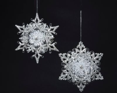 Snowflake 4.5 Inch - Kurt s adler