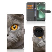 Telefoonhoesje | Met pasjeshouder | OPPO Find X6 Pro Britse Korthaar