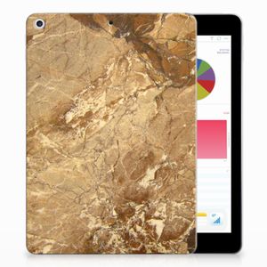 Apple iPad 9.7 2018 | 2017 Tablet Back Cover Marmer Creme