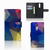 Nokia 8 Bookcase Polygon Dark - thumbnail