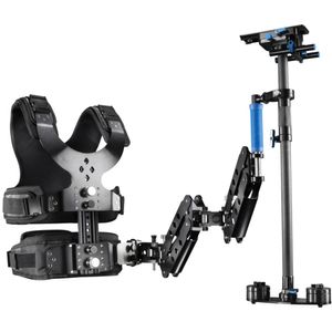 Walimex Pro StabyFlow Director System Set II Steadicam Zwart, Blauw Met contragewicht Belastbaar tot 5.5 kg