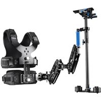 Walimex Pro StabyFlow Director System Set II Steadicam Zwart, Blauw Met contragewicht Belastbaar tot 5.5 kg - thumbnail