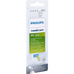 Philips Sonicare W2 Optimal White HX 6064/10 opzetborstel 4 stuks