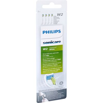 Philips W2 Optimal White HX6064/10 4x Witte sonische opzetborstels