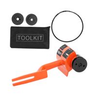Ontschorsingsmachine voor kettingzagen - voor Husqvarna / STIHL - 820 mm blad - aluminium / staal