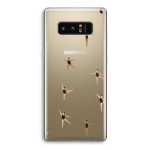 Dancing #1: Samsung Galaxy Note 8 Transparant Hoesje