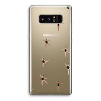 Dancing #1: Samsung Galaxy Note 8 Transparant Hoesje Dancing #1: Samsung Galaxy Note 8 Transparant Hoesje