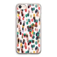 Tropical Dots: iPhone 8 Transparant Hoesje