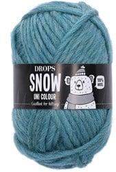 Drops Snow Uni Colour 066 Zeegroen