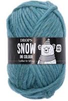 Drops Snow Uni Colour 066 Zeegroen