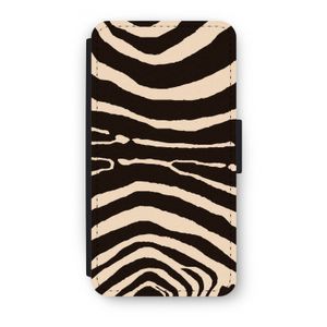 Arizona Zebra: iPhone XS Flip Hoesje