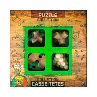 Eureka Houten Breinpuzzels Junior, 4st. - thumbnail