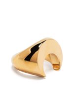 Marine Serre Regenerated Moon-shape ring - Or