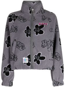 AAPE BY *A BATHING APE® veste en jacquard - Gris