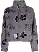 AAPE BY *A BATHING APE® veste en jacquard - Gris - thumbnail