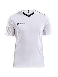 Craft 1905561 Progress Contrast Jersey M - White/Black - XL