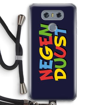 90's One: LG G6 Transparant Hoesje met koord