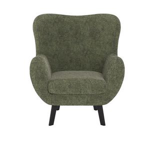 Fauteuil viborg - stof - groen - Leen Bakker