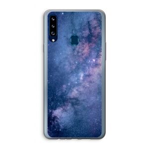 Nebula: Samsung Galaxy A20s Transparant Hoesje