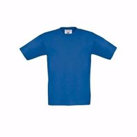 Kinder t-shirt kobalt blauw   -