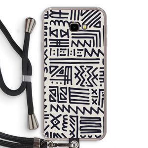 Marrakech print: Samsung Galaxy J4 Plus Transparant Hoesje met koord