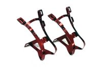 Metalen Toe Clips - Rood Metalen Toe Clips - Rood
