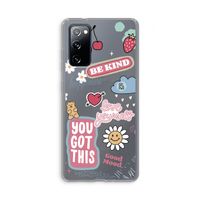 Positivity: Samsung Galaxy S20 FE / S20 FE 5G Transparant Hoesje