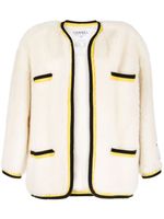 CHANEL Pre-Owned veste 1994 texturée - Blanc