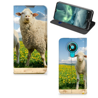 Nokia 3.4 Hoesje maken Schaap en Lammetje - thumbnail