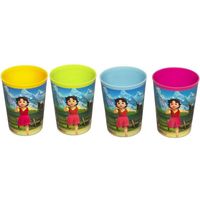 Heidi drinkbeker, 4 stuks