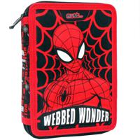 SpiderMan Gevuld Etui, Webbed Wonder - 21 x 15 x 5 cm - 31 st. - Polyester - thumbnail