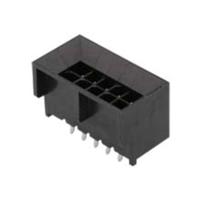 Molex 444321002 Male header, inbouw (standaard) Totaal aantal polen: 10 Inhoud: 1 stuk(s) Tray