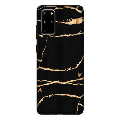Gouden marmer: Samsung Galaxy S20 Plus Tough Case