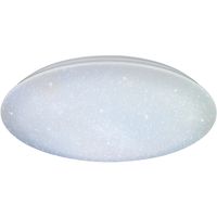 LED Plafondlamp - Trion Kilomu - 80W - Aanpasbare Kleur - Dimbaar - Afstandsbediening - Rond - Mat Wit