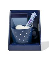 HEMA Cadeauset Mok Pompom En Pen (blauw)