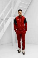 Under Armour Challenger Pro Trainingspak Heren Rood/Zwart - Maat XXL - Kleur: RoodZwart | Soccerfanshop